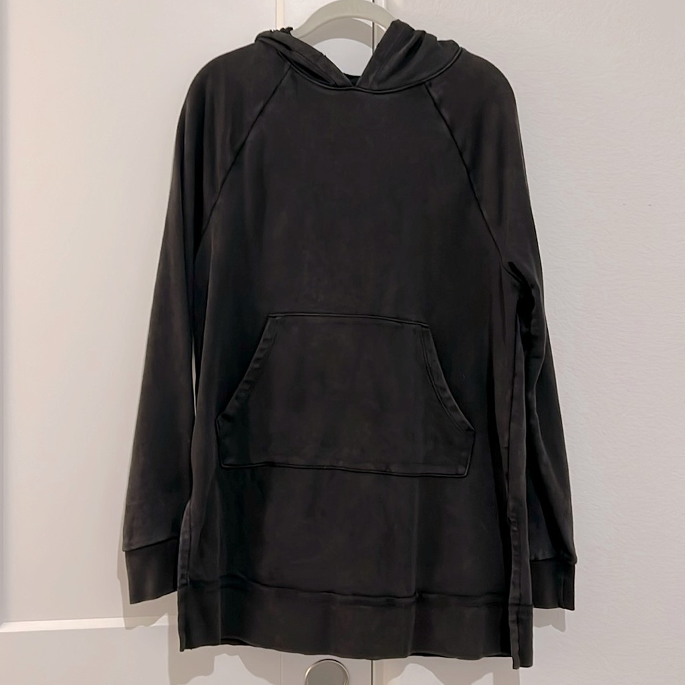 Colsie Long Split Hem Hoodie